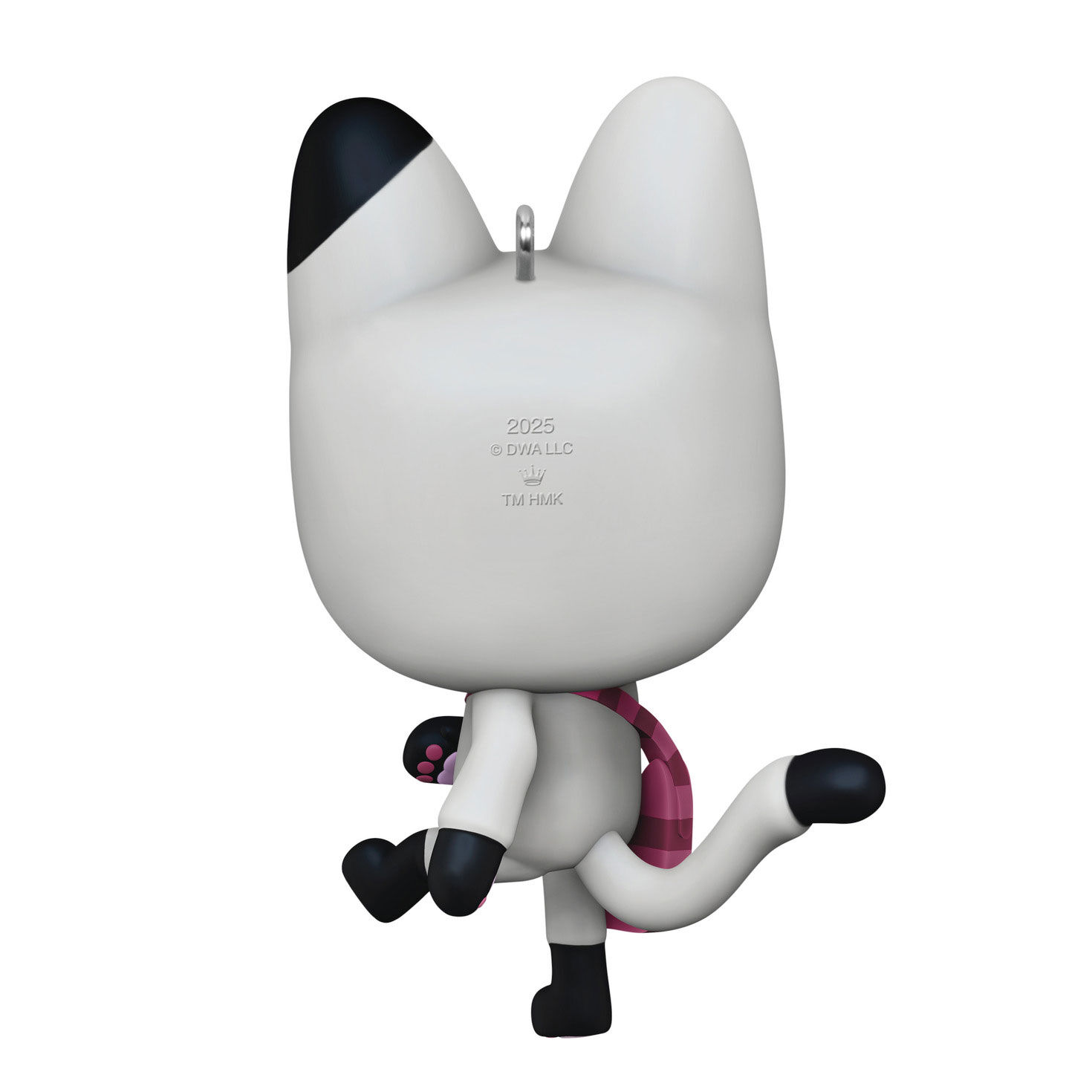 Gabby's Dollhouse Panda Cat Keepsake Ornament back image number 6