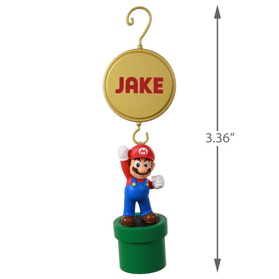 Nintendo Super Mario™ Mario Personalized Ornament, , large image number 3