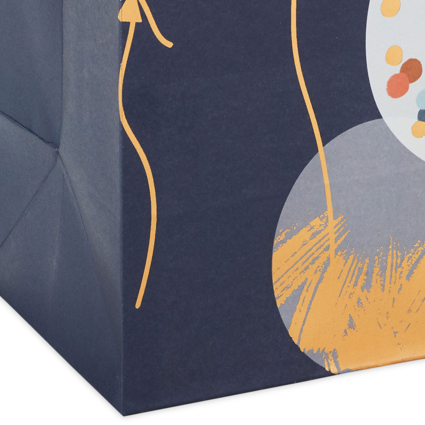 9.6" Patterned Balloons on Blue Medium Gift Bag for only USD 3.99 | Hallmark