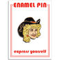 The Found Dolly Parton Cowgirl Enamel Pin, , large image number 1