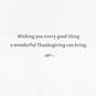 Wishing You Every Good Thing Boxed Thanksgiving Cards, Pack of 40, , large image number 4