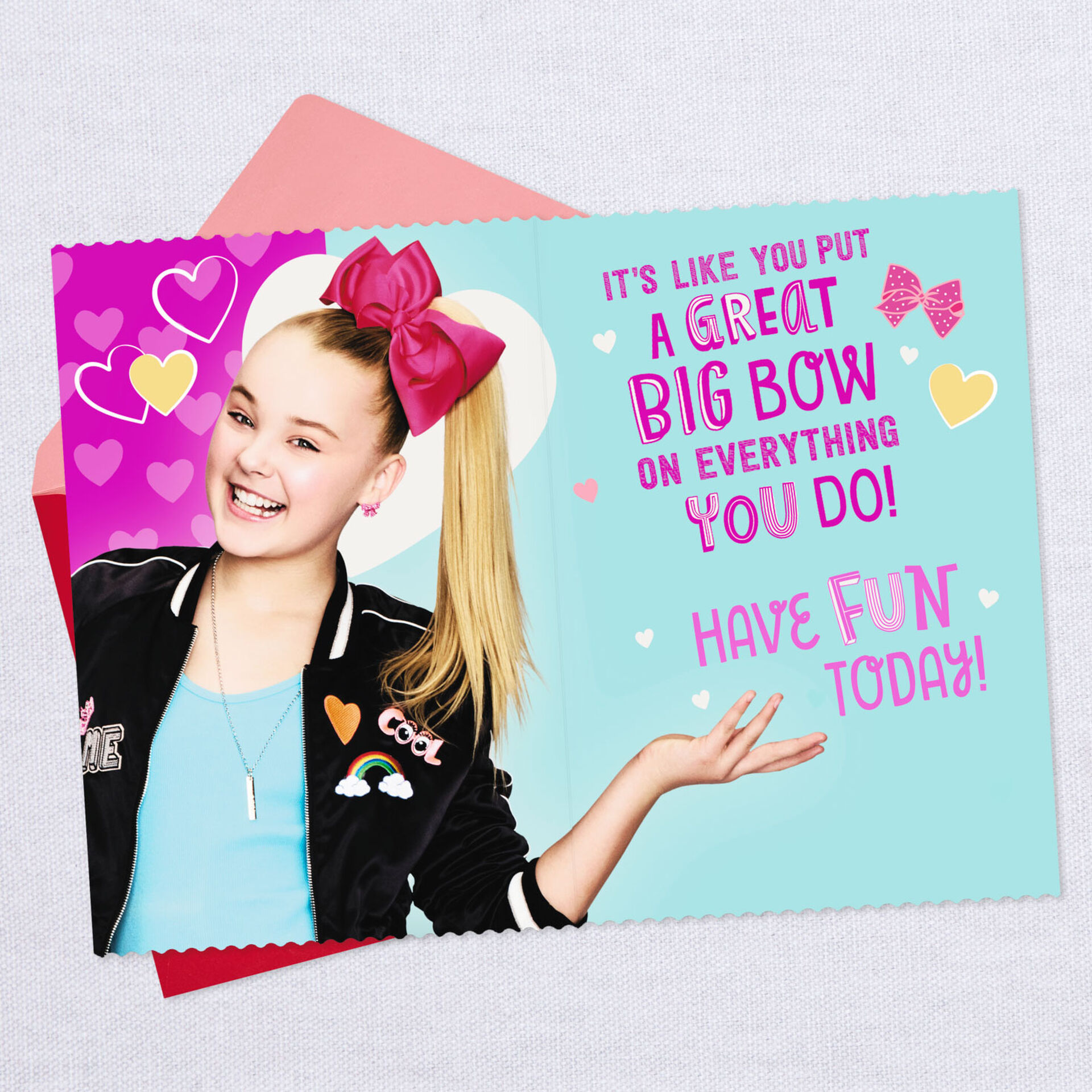 nickelodeon jojo siwaâ„¢ no other girl valentine's day card