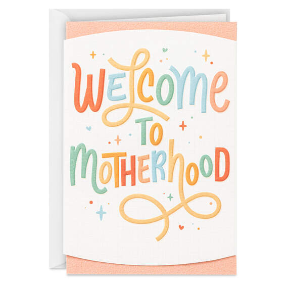 Welcome to Motherhood First Mother's Day Card, , large image number 1