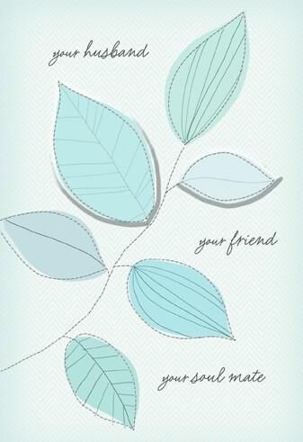Your Husband, Your Soul Mate Sympathy Card