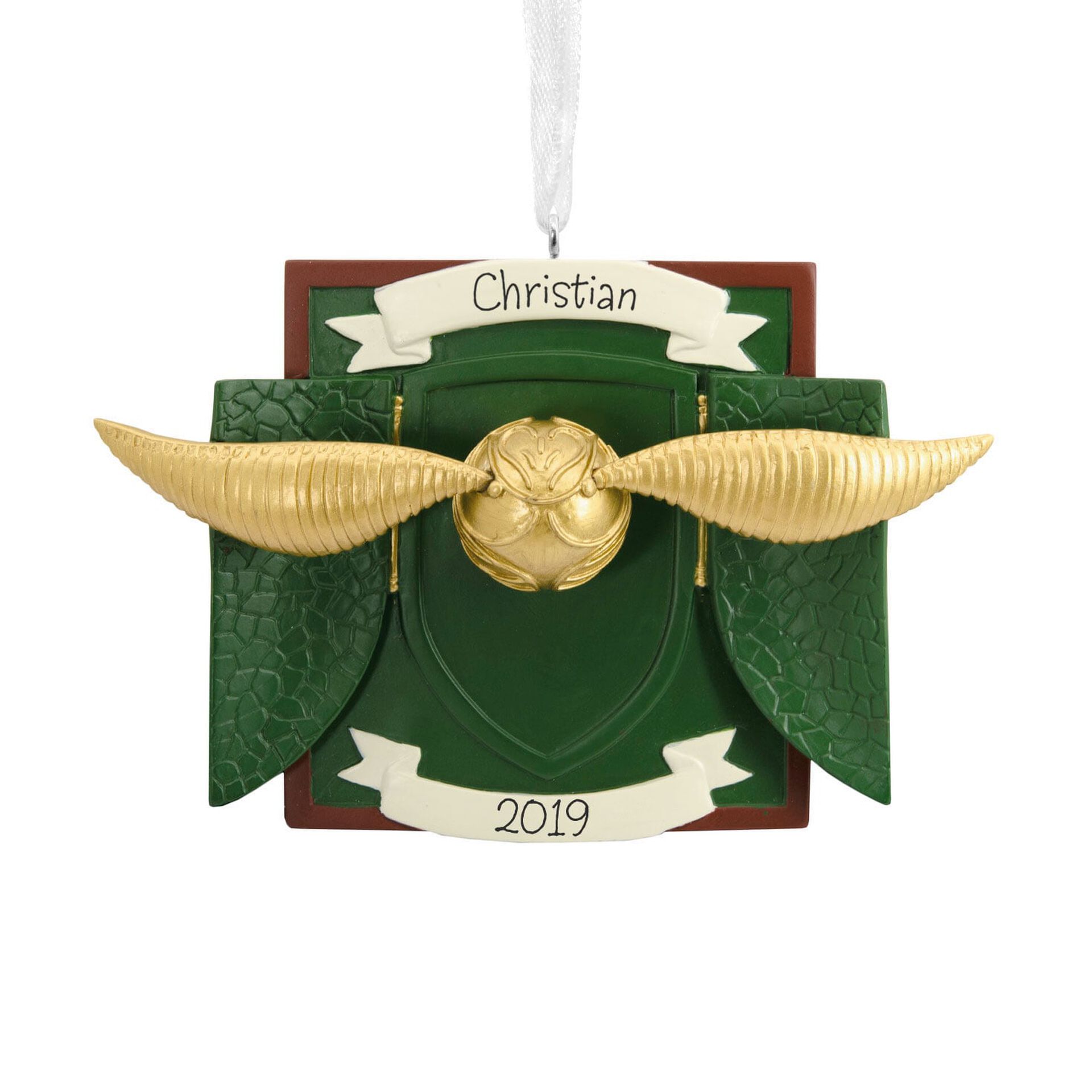 Harry Potter Golden Snitch Personalized Hallmark Ornament Gift Ornaments Hallmark