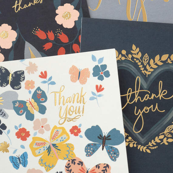 Elegant Florals Boxed Blank Thank-You Notes Assortment, Pack of 48, , large image number 3