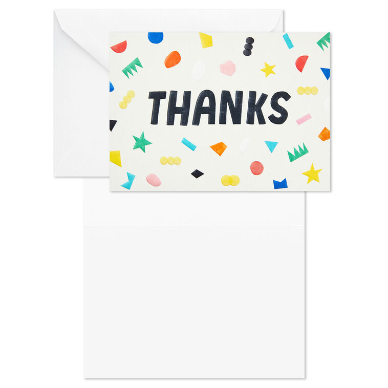 Scattered Confetti Boxed Blank Thank-You Notes, Pack of 24, , large image number 3
