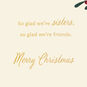 Glad We're Sisters and Friends Christmas Card, , large image number 3