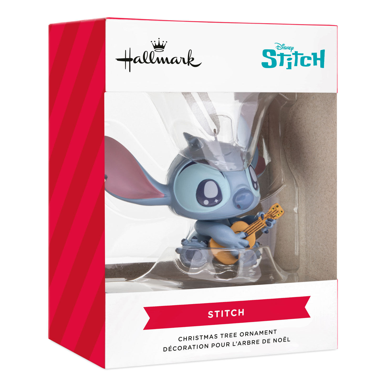 Stitch With Guitar Christmas Ornament package front image number 7