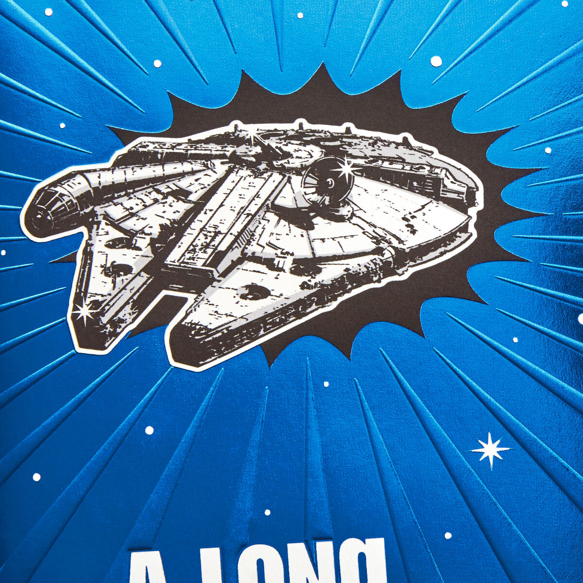 Star Wars™ Millennium Falcon™ A Long Time Ago Musical Birthday Card