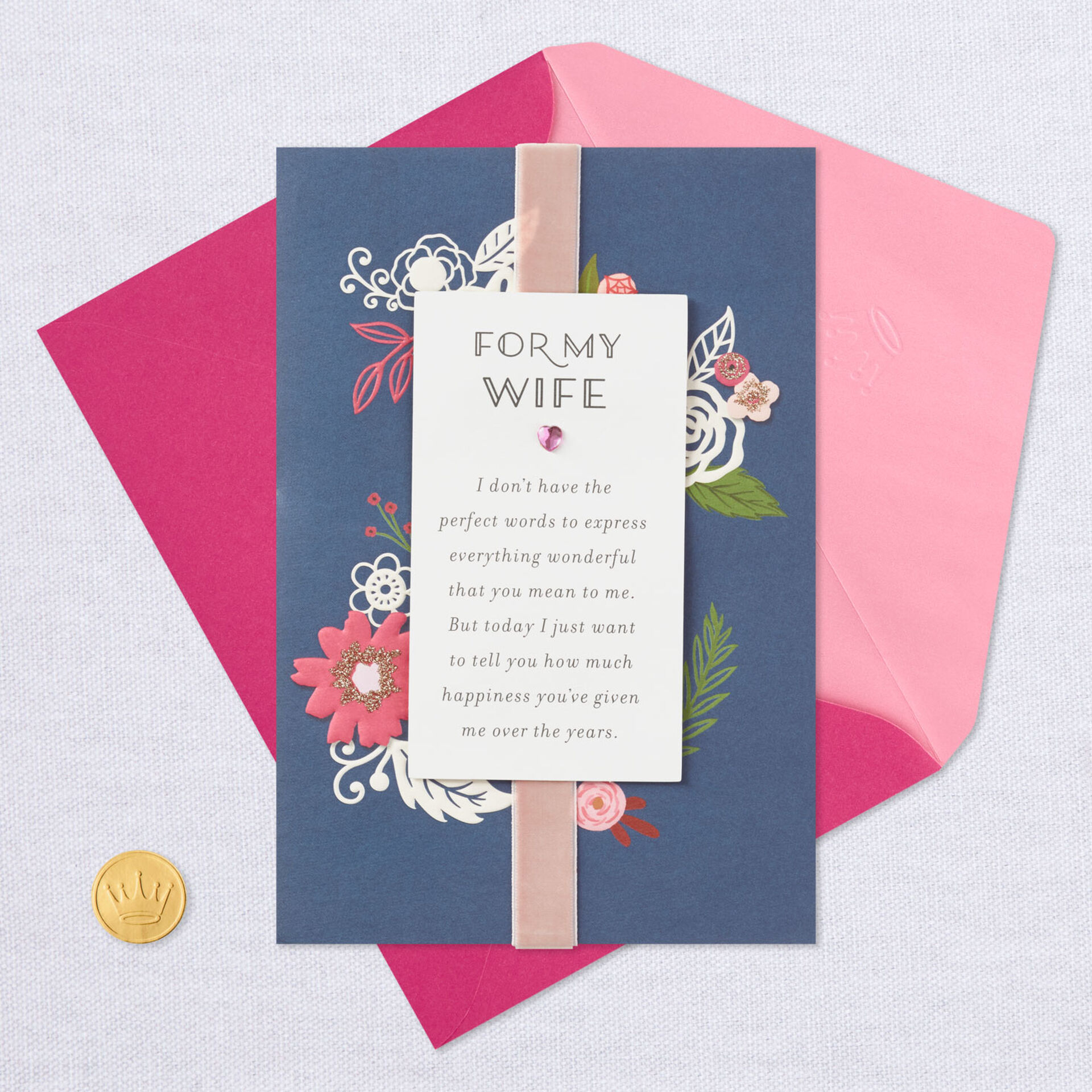 You Mean So Much To Me Birthday Card For Wife Greeting Cards Hallmark