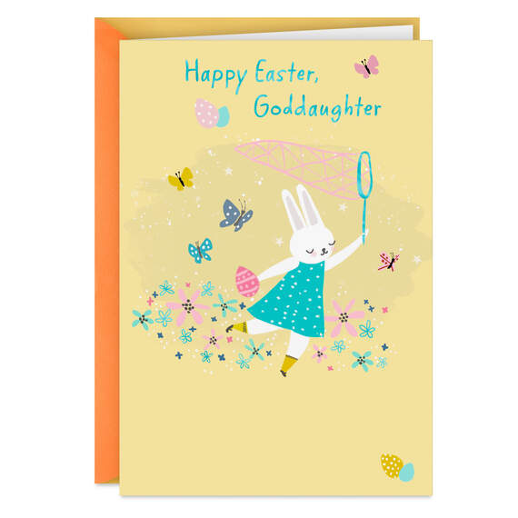 You're One of My Favorites Easter Card for Goddaughter