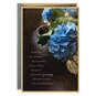 Love Lasts Forever Blue Hydrangea in Vase Sympathy Card, , large image number 1