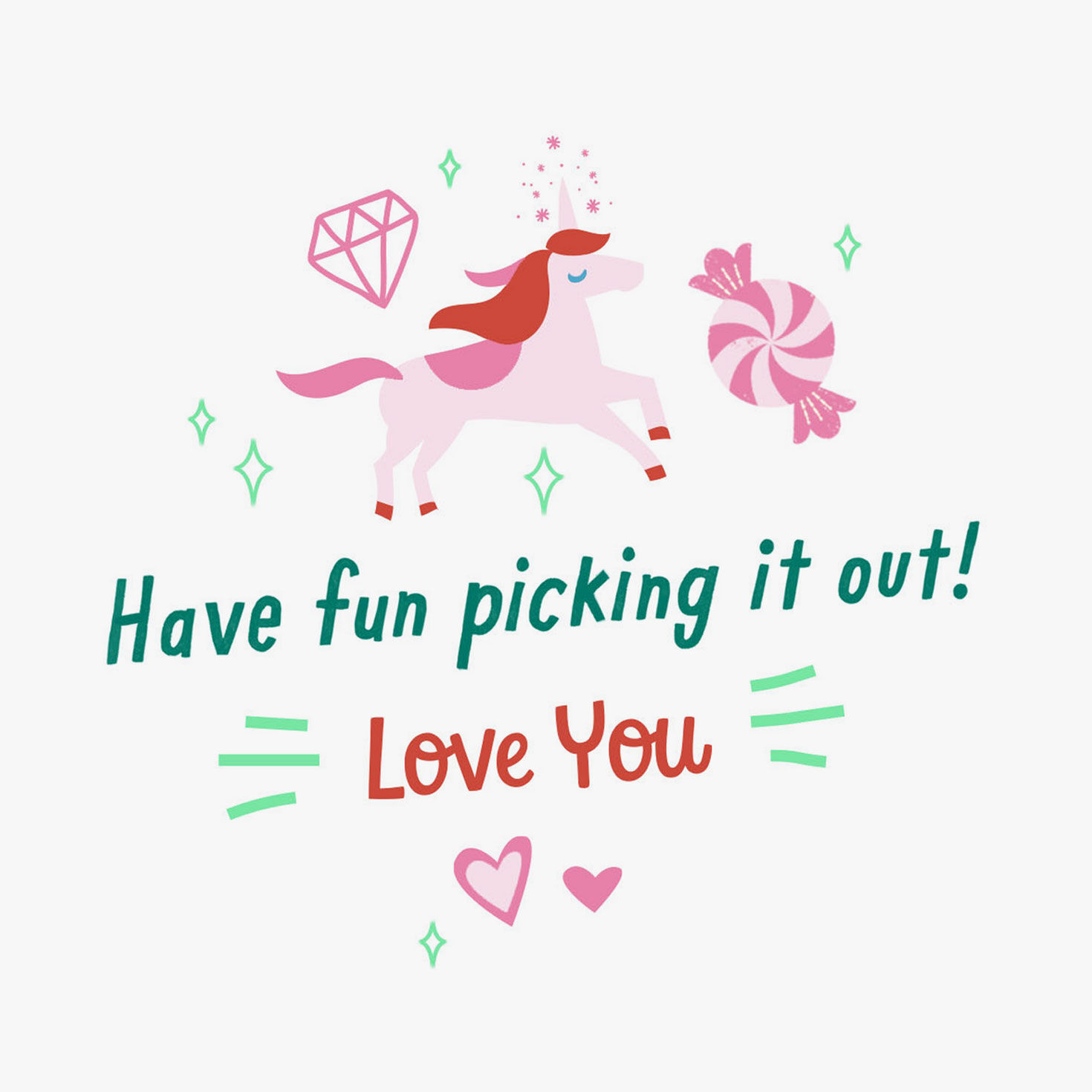 Cute Holiday Icons Granddaughter Christmas Money Card Sentiment image number 2