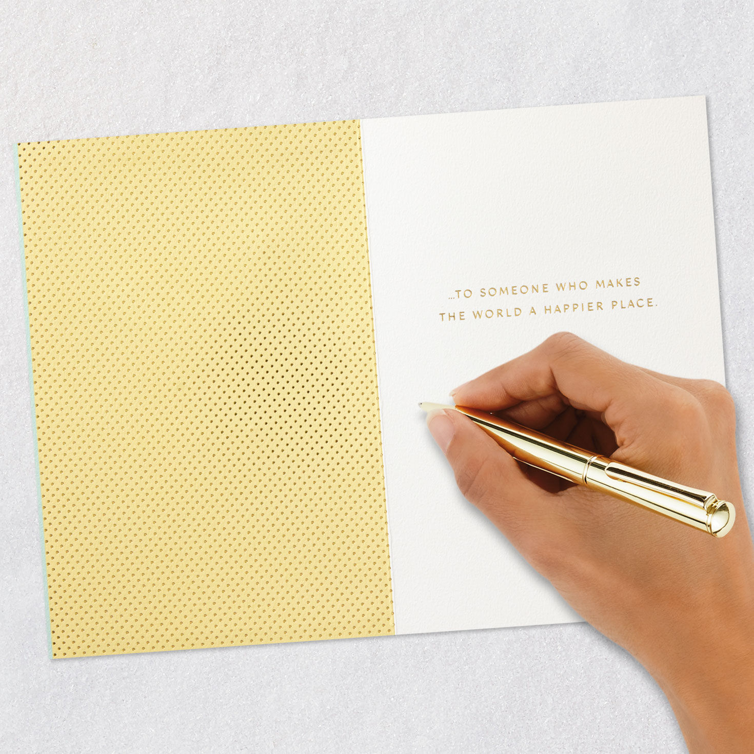 Peanuts Floral Doghouse Snoopy Mother's Day Card Signing card image number 6