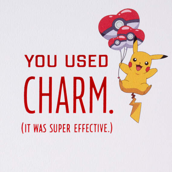 Pokémon Pikachu I Choose You Love Card, , large image number 2