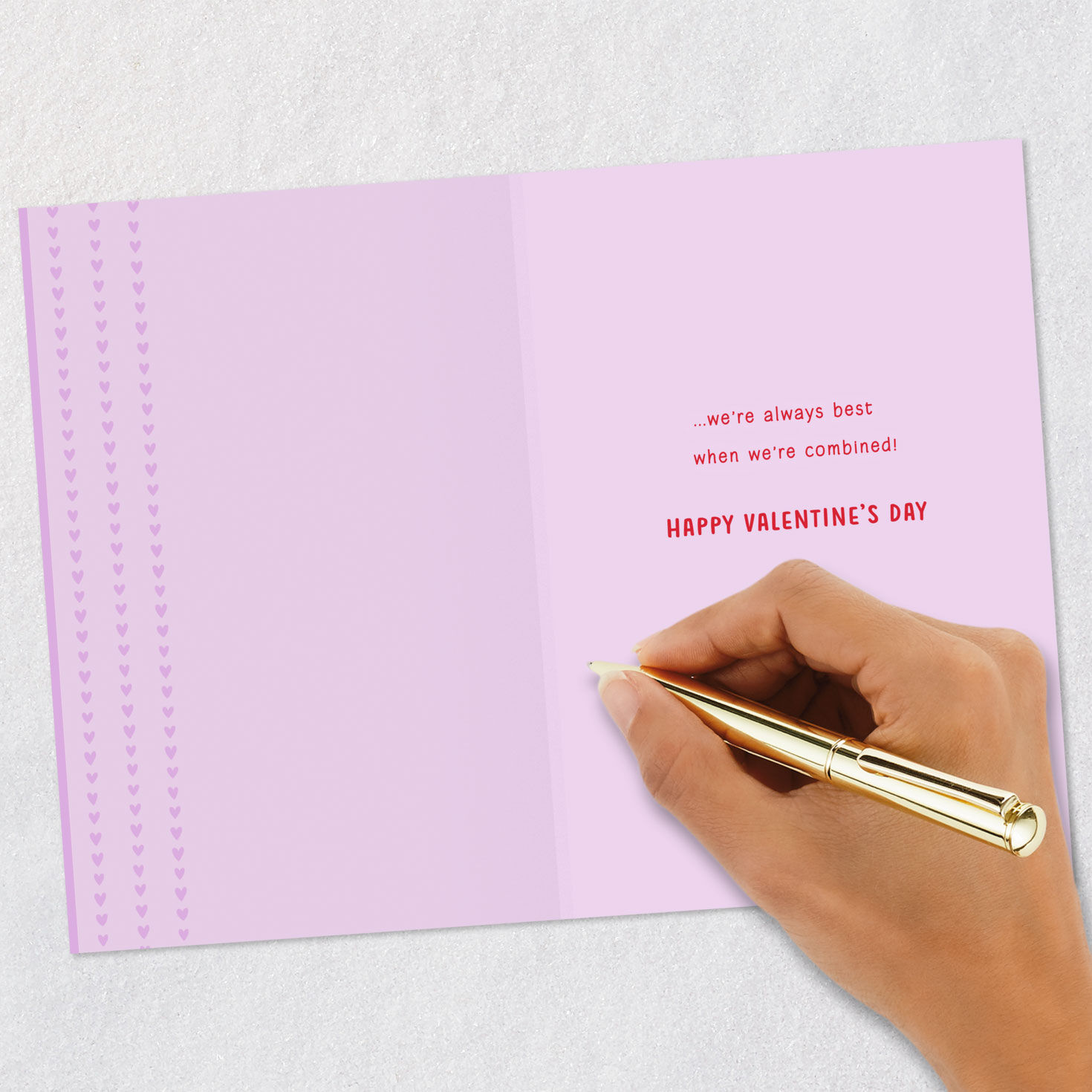 Peanut Butter Jelly Love Valentine's Day Card Signing card image number 6