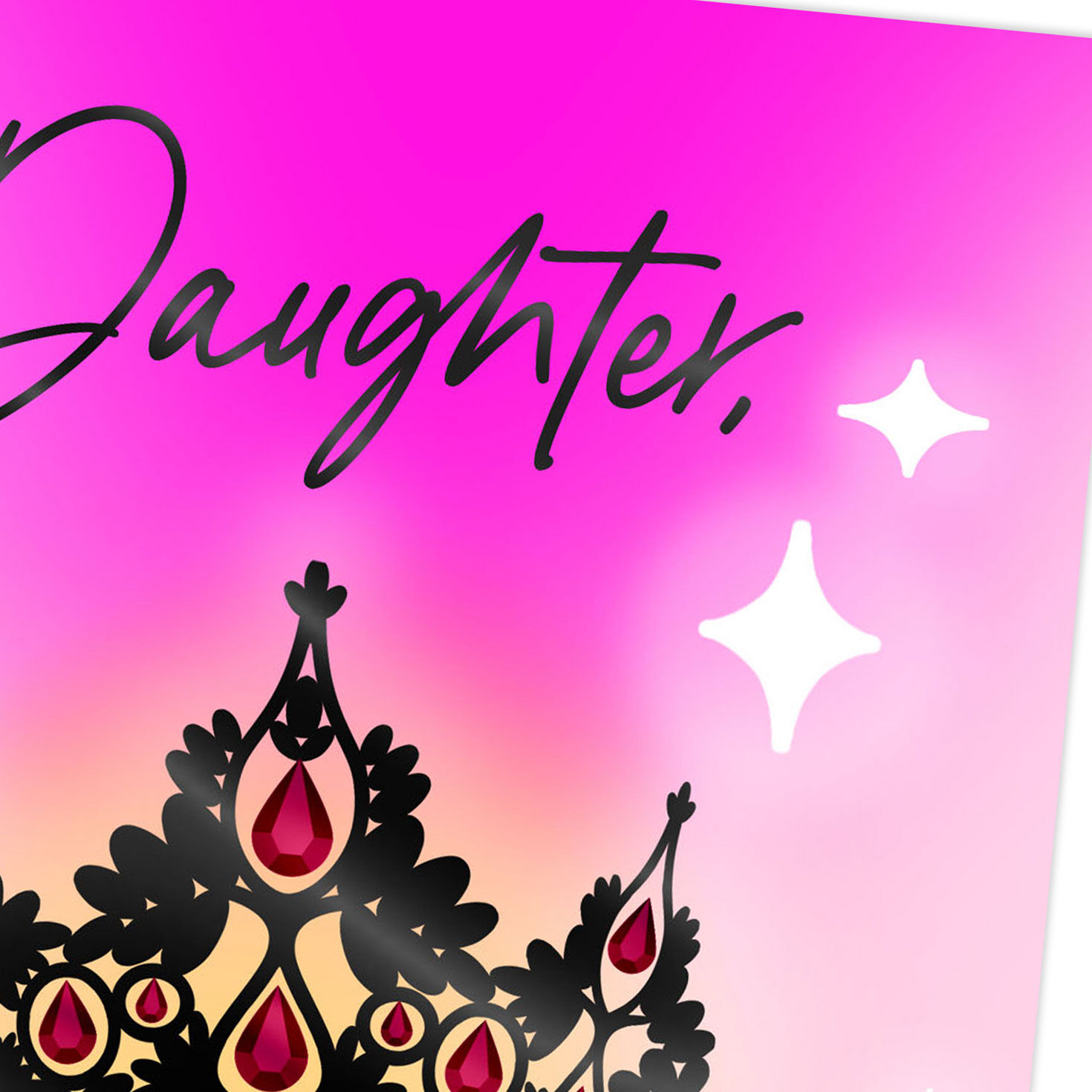 Your Black Girl Magic Shines So Bright Birthday Card for Daughter, , large image number 4