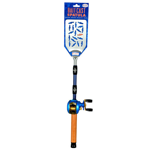 Gibson Bait Cast Fishing Pole BBQ Spatula, 