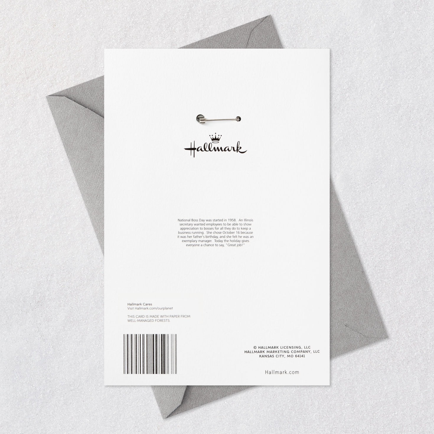 World's Greatest Boss Funny Boss's Day Card From All With Button for only USD 5.99 | Hallmark