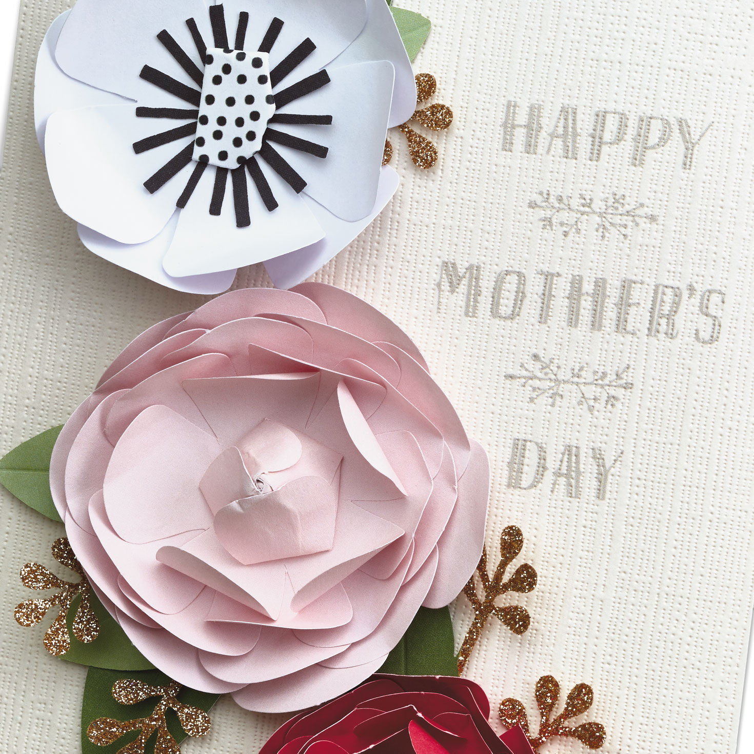 Beautiful Mom Mother's Day Card Card Front Detail image number 4