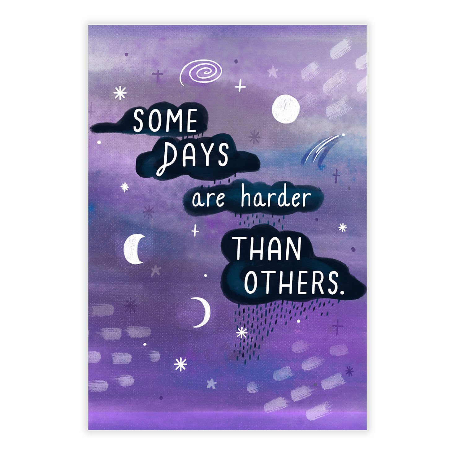 Some Days Are Hard Encouragement eCard, , large image number 2