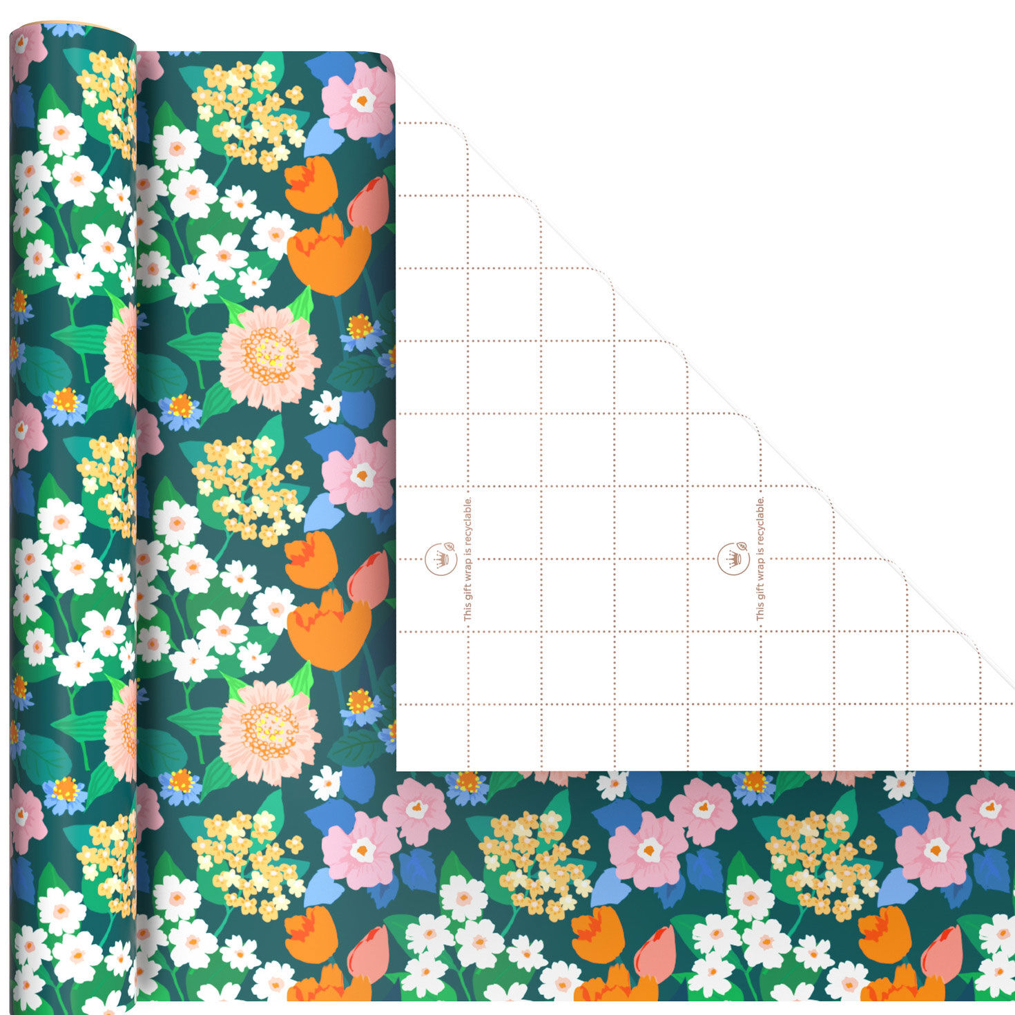 Fun Designs 3-Pack Assorted Wrapping Paper Mini Roll Bundle, 45 sq. ft. total, , large image number 5