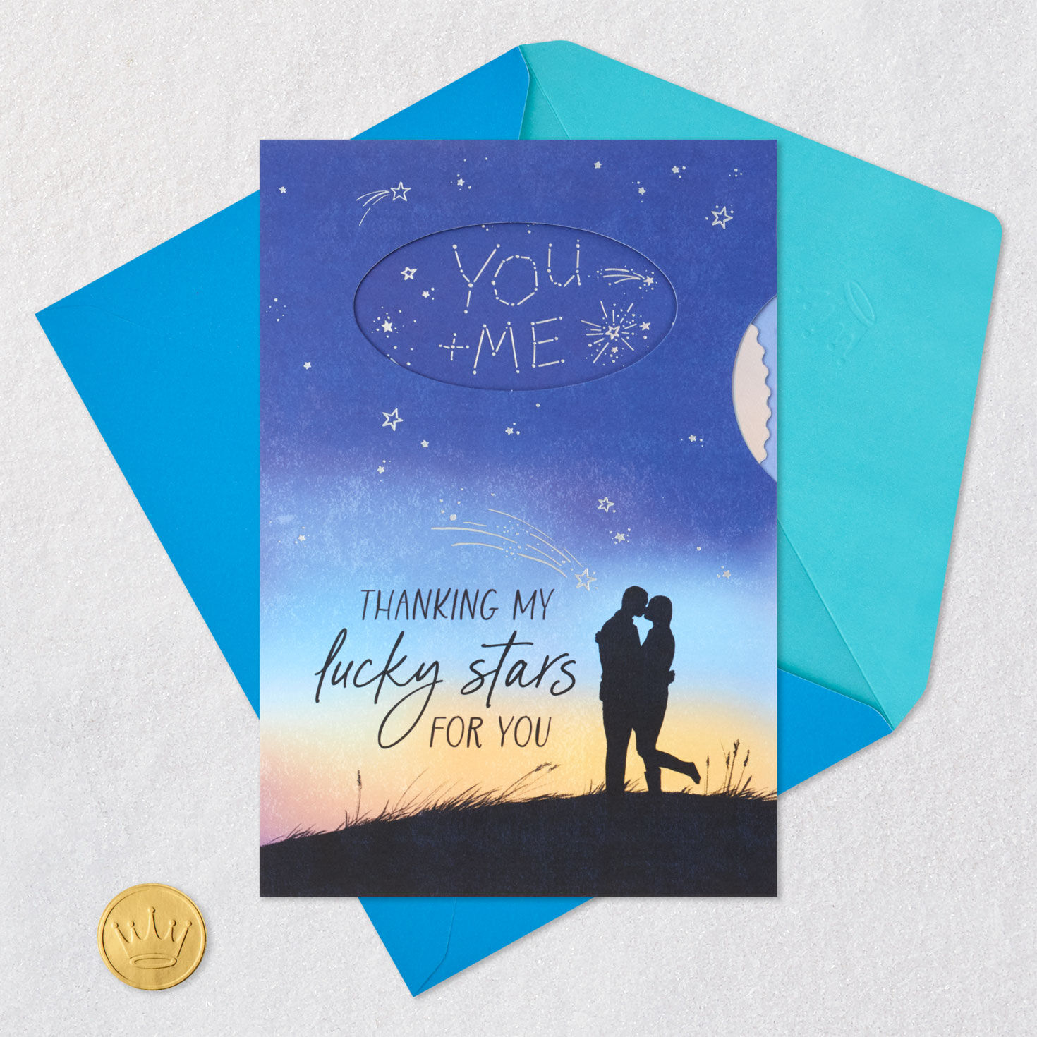 Thanking My Lucky Stars for You Birthday Card for Husband With Spinner Wheel for only USD 6.99 | Hallmark