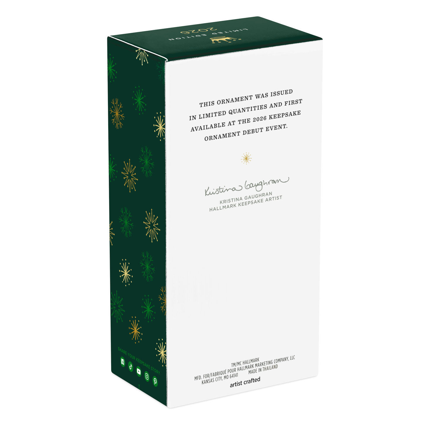 Harry Potter Neville Longbottom Keepsake Ornament package back image number 8