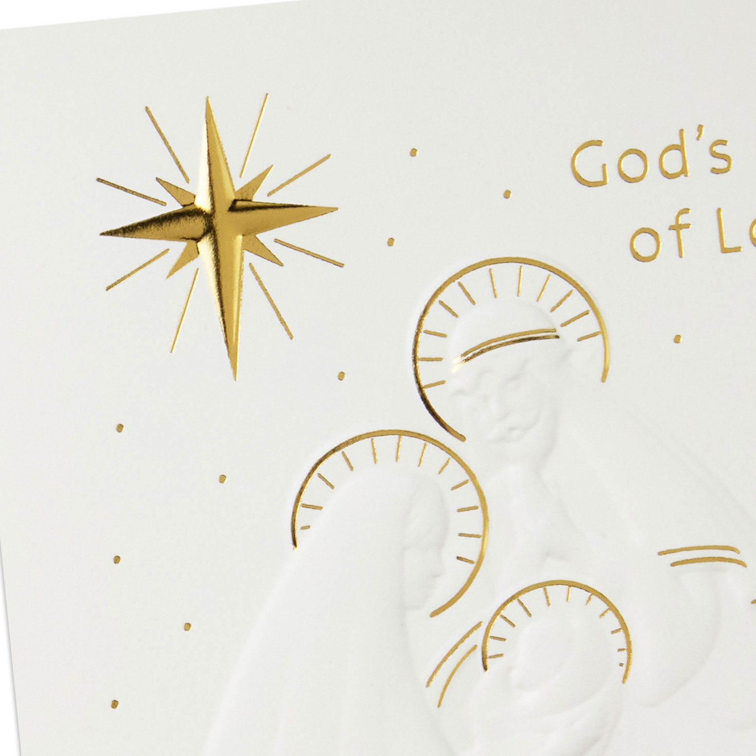 Holy Family Silhouette Boxed Christmas Cards Cover Detail image number 5