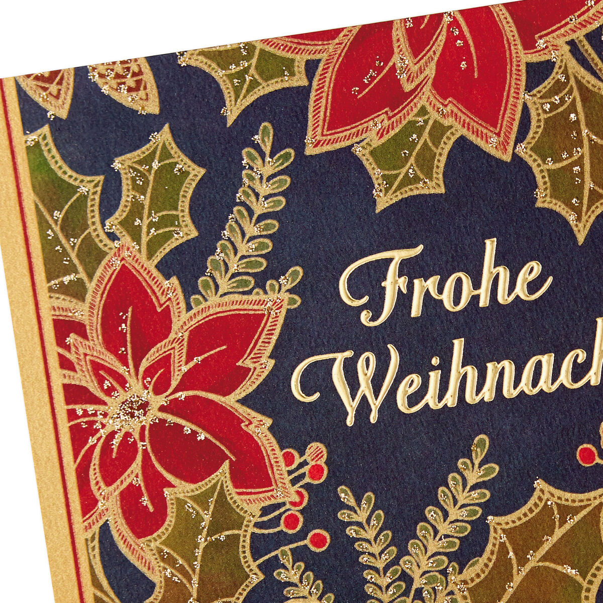 Festive Holiday Wishes GermanLanguage Christmas Card Greeting Cards Hallmark
