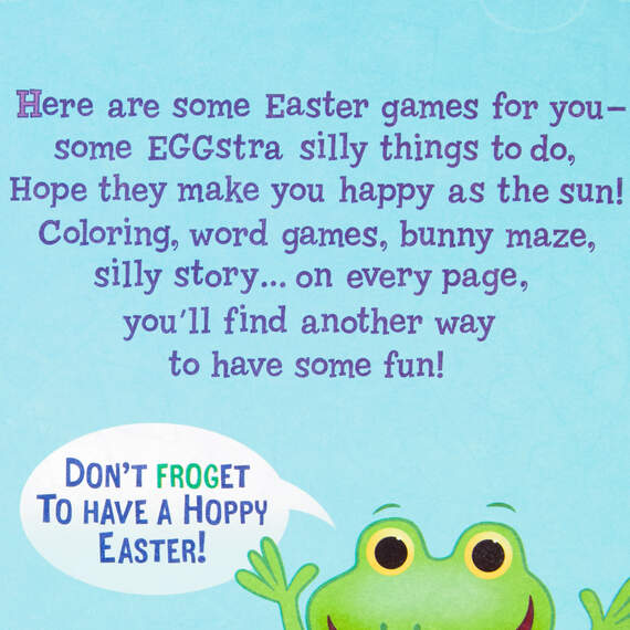 Fun and Games Kid's Activities Easter Card, , large image number 2