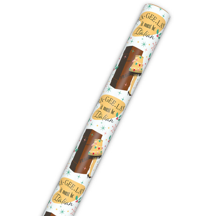 A Christmas Story™ Fra-Gee-Lay Leg Lamp Holiday Wrapping Paper, 25 sq. ft., , large image number 6