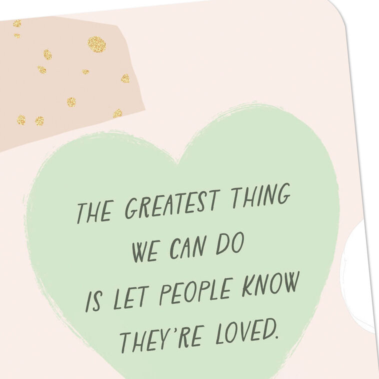 Heart and Abstract Shapes Love Card Card Front Detail image number 4