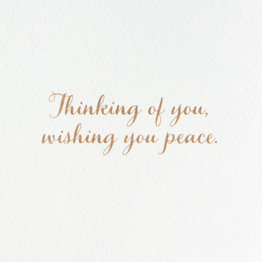 UNICEF Blue Heron Peace Sympathy Card, 