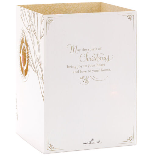 Spirit of Christmas Musical 3D Pop-Up Christmas Card With Light, 