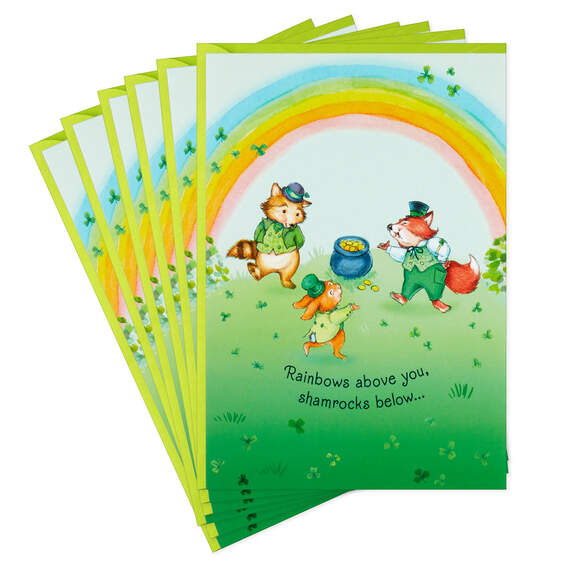 Rainbows Above You St. Patrick's Day Cards, Pack of 6