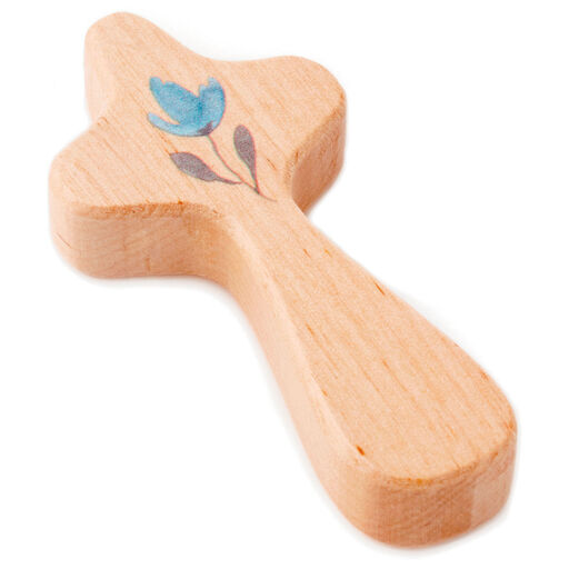 With You Always Wooden Holding Cross, 