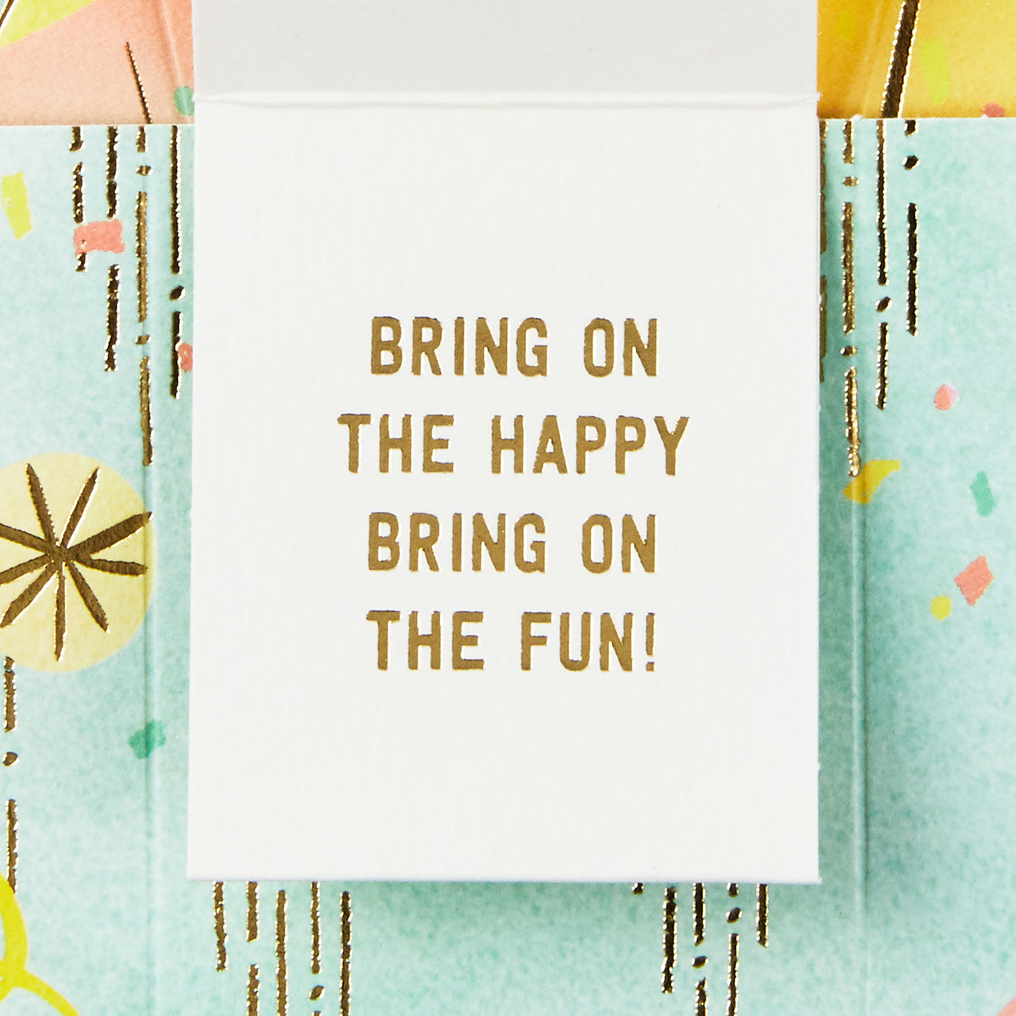 Celebrating You Cupcake, Stars and Balloons 3D Pop-Up Birthday Card, , large image number 5