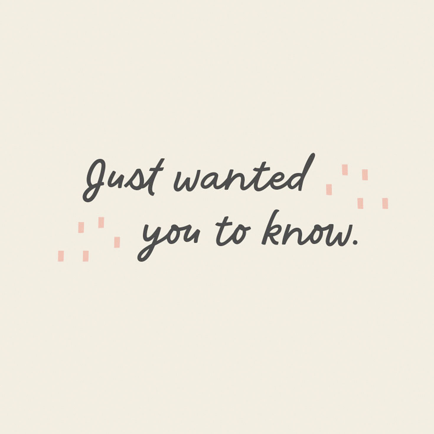 Blue Hand-Lettered Miss You Card Sentiment image number 2