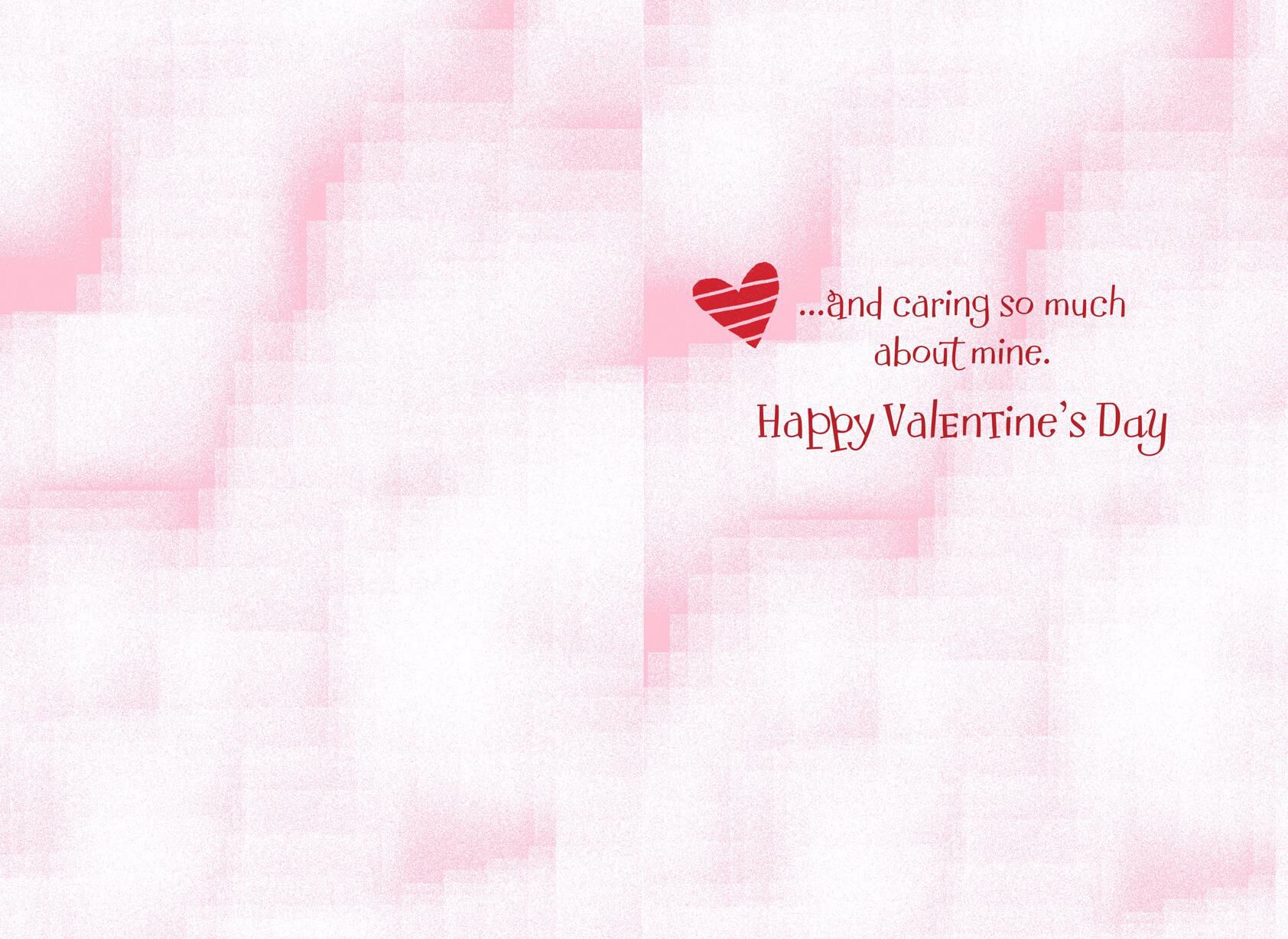 Modern Hearts Valentine's Day Card