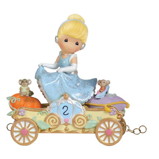 Precious Moments Disney "Bibbidi, Bobbidi, Boo—Now You're Two!" Cinderella Figurine, Age 2, 