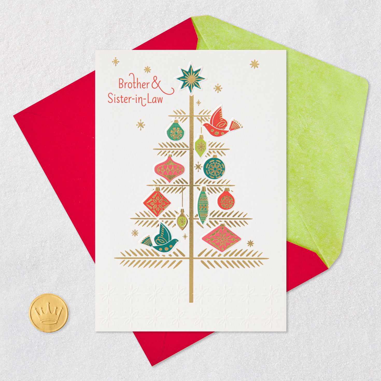 You're Family and Friends Christmas Card for Brother and Sister-in-Law, , large image number 5