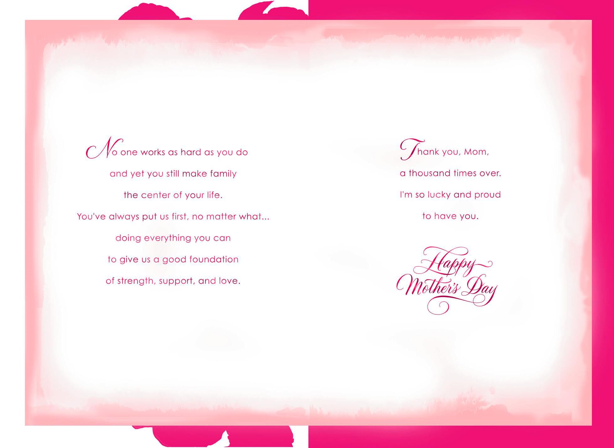 Mom, You're Amazing Mother's Day Card