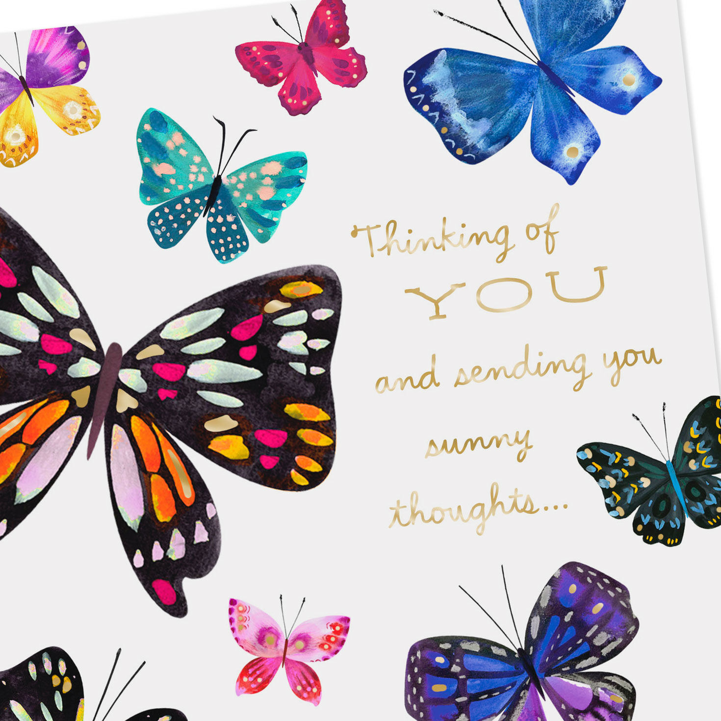 Sending You Sunny Thoughts Birthday Card, , large image number 4