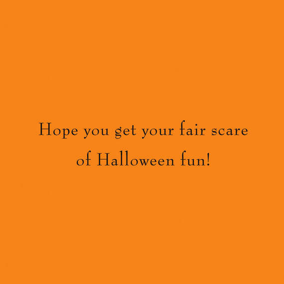 Fair Scare of Fun Halloween Card, , large image number 2