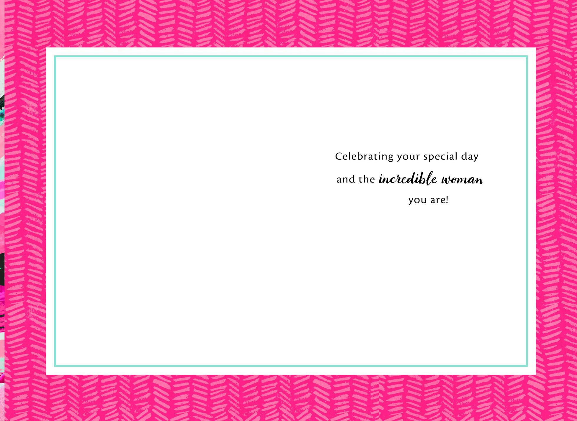 Character and Strength Birthday Card Supporting Susan G. Komen®