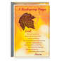 Holiday Prayer Maple Leaf Religious Thanksgiving Card, , large image number 1