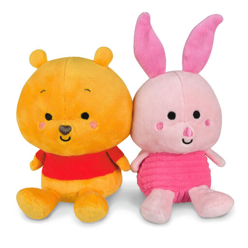 Better Together Disney Winnie the Pooh and Piglet Magnetic Plush, 5", 