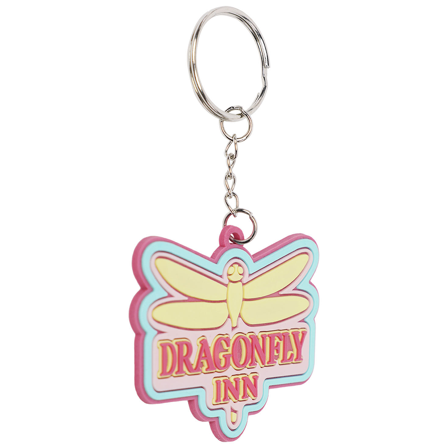 Gilmore Girls Dragonfly Inn Charm Keychain side image number 4